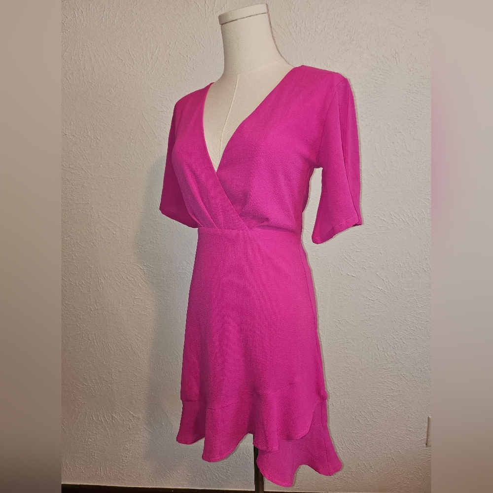 Pink cocktail dress